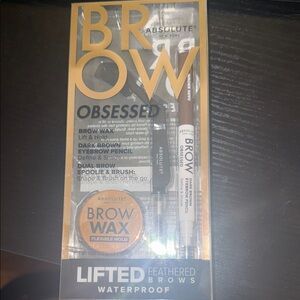 Absolute New York Brow Obsessed Set - Dark Brown